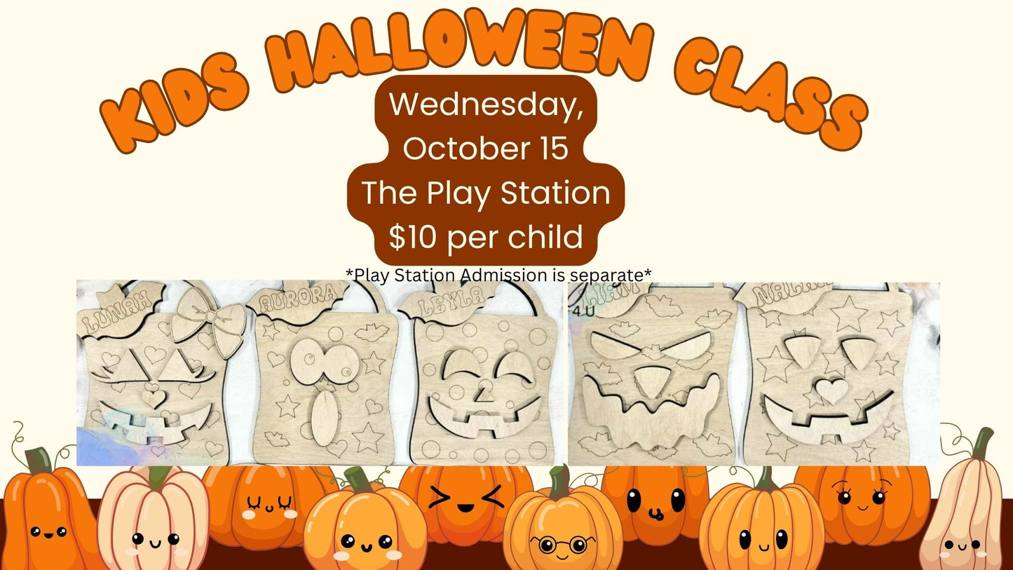 Kids Halloween Class (at The Play Station)