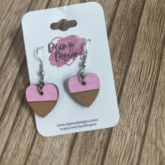 Split Heart Dangle