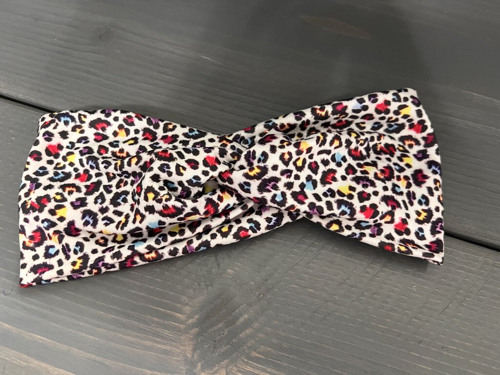 Colorful Leopard Headband