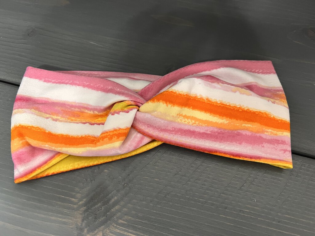 Pink/Orange/Yellow Headband