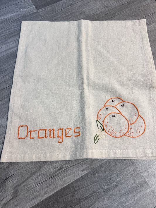 Dish Towel - Oranges