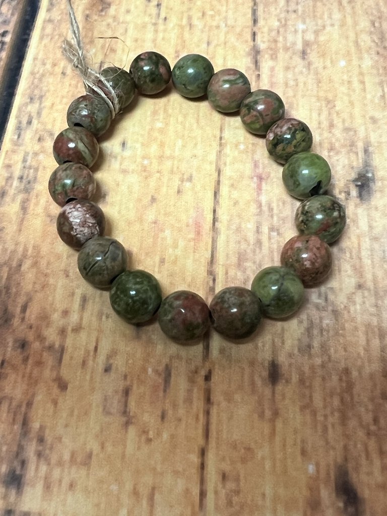 Unakite Mixed Stone Bracelet