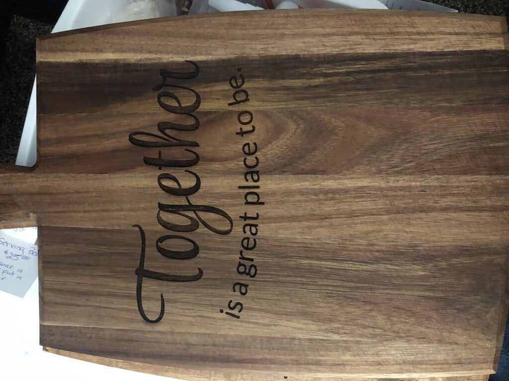 Serving board Together