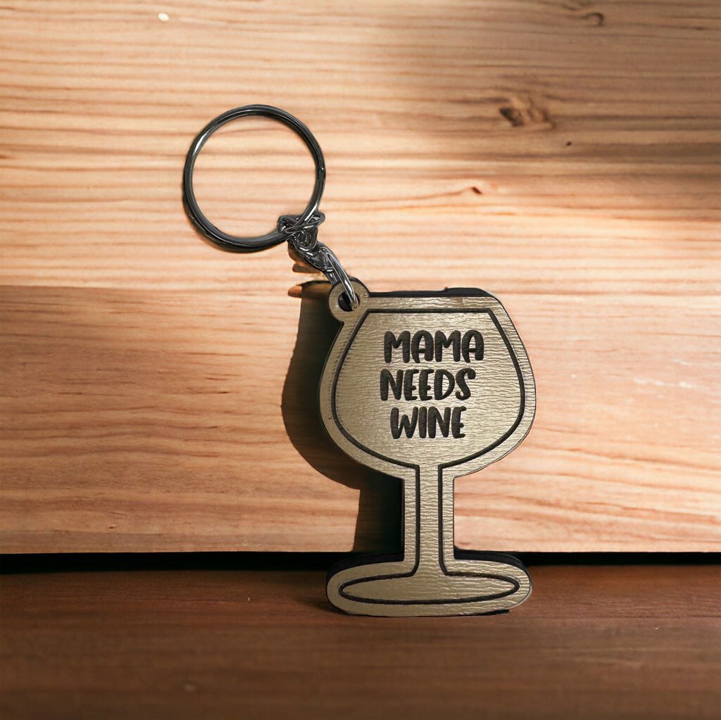 Wine keychains