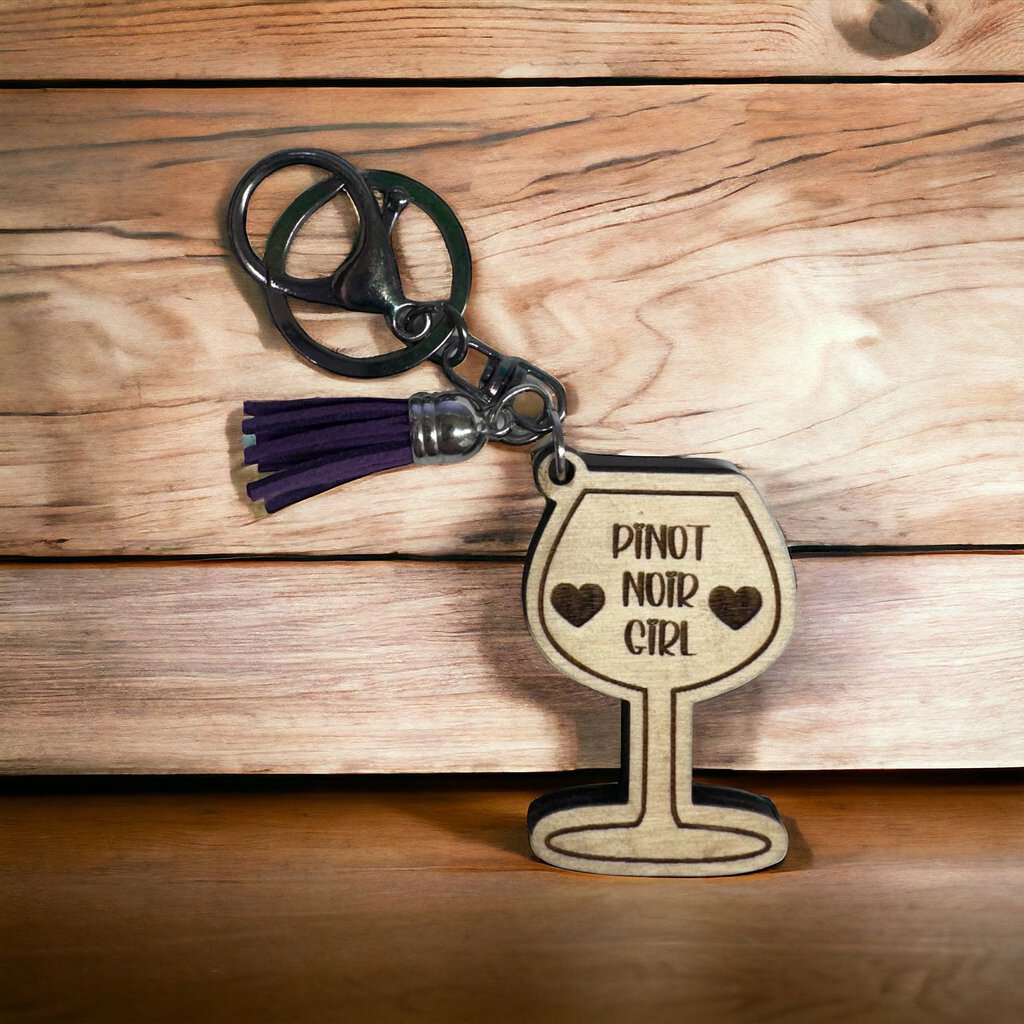 Wine keychains