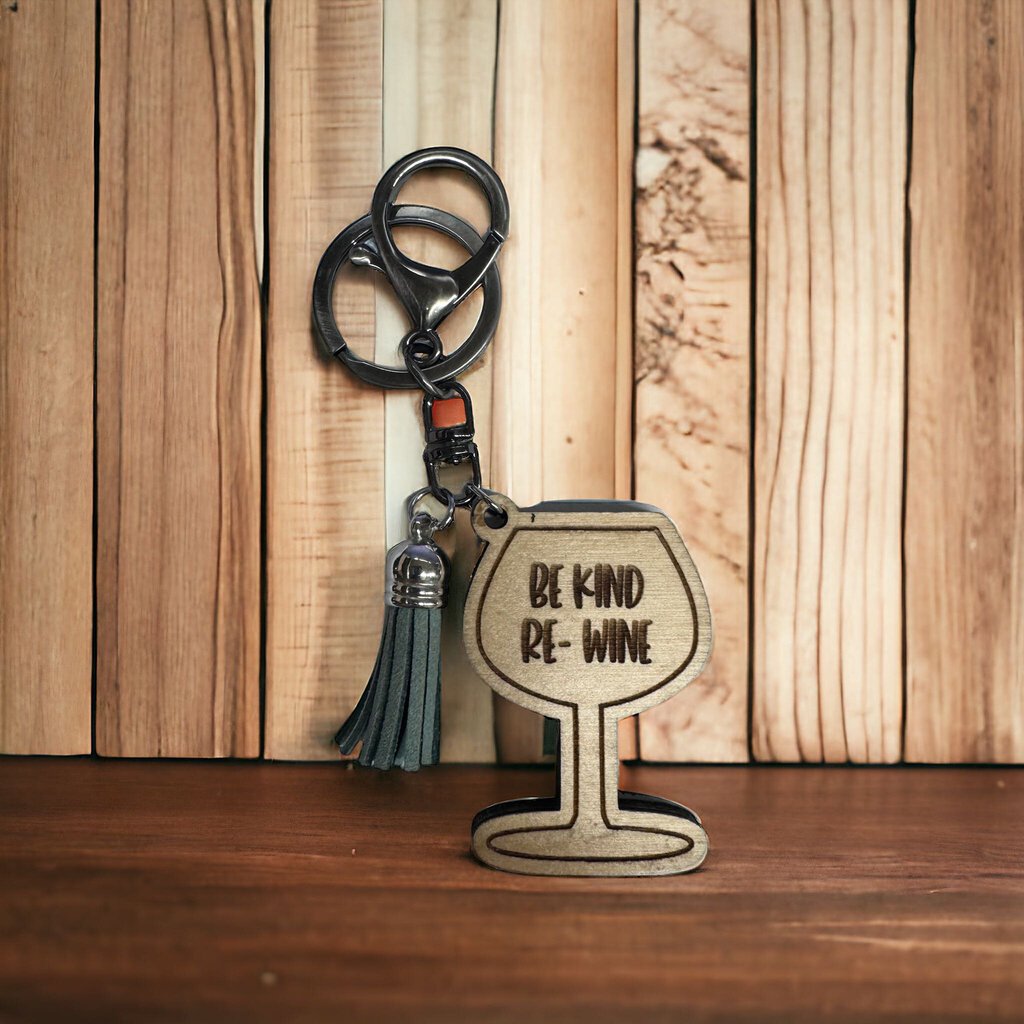 Wine keychains