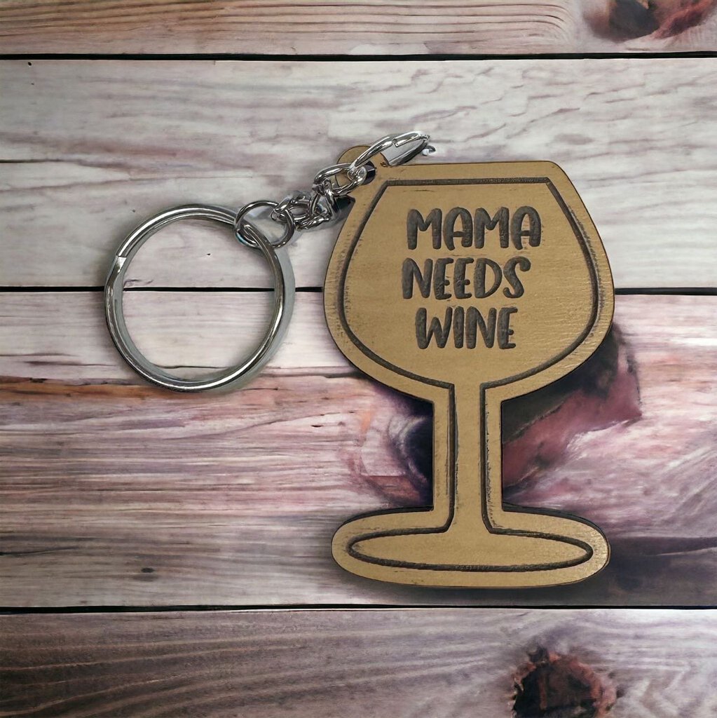 Wine keychains