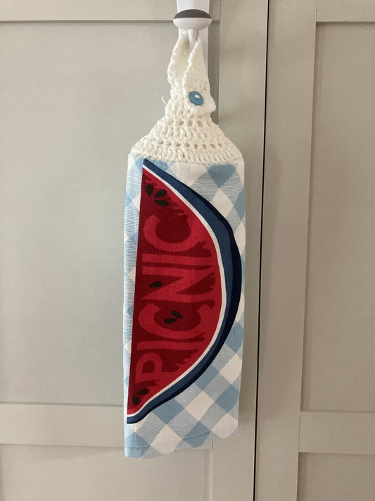 Watermelon Picnic - Hanging Towel