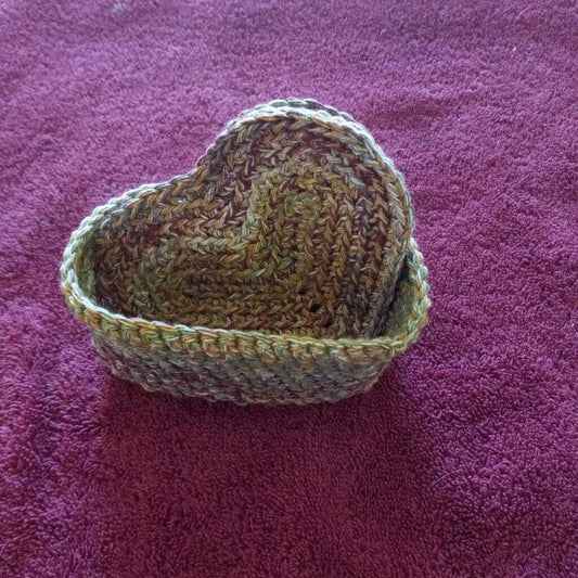Heart Coasters with Holder