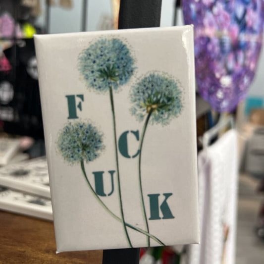 F* Flower Magnet