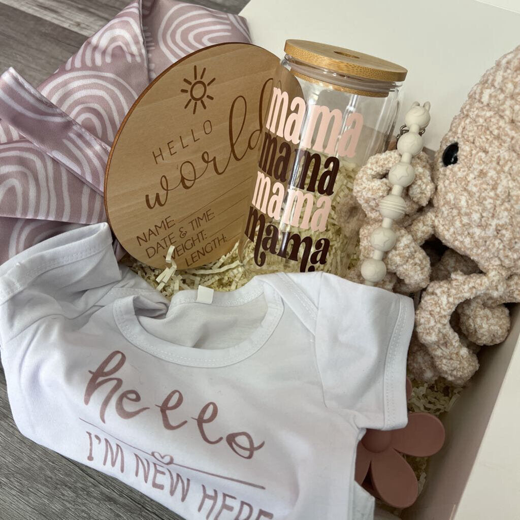 Mama/new baby box set- neutral