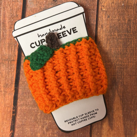 Pumpkin cup sleeve