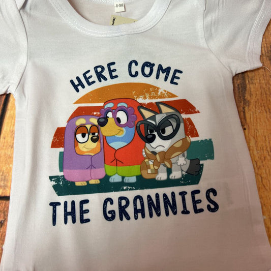 Onesie - Here come the Grannies