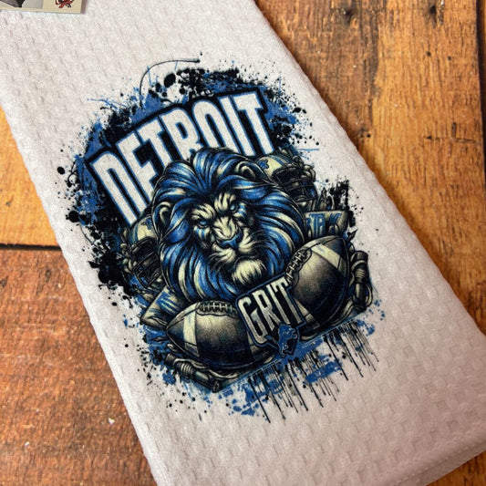 Detroit Lions Grit Towel