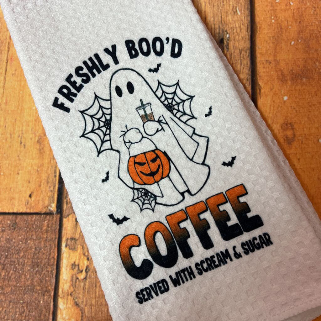 Freshly Bood Coffee Towel