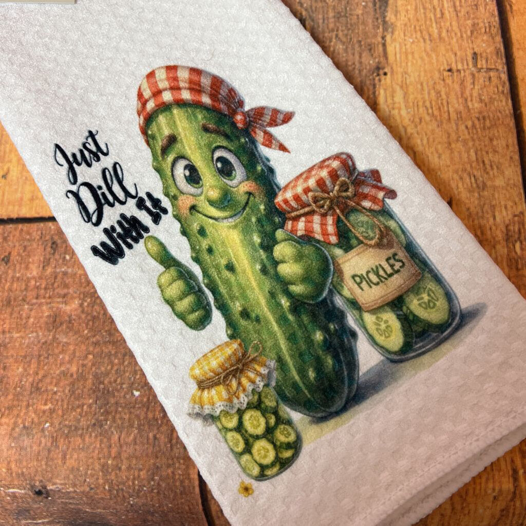 Just Dill With It Towel