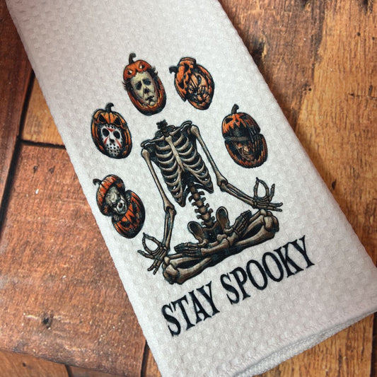 Stay Spooky towel