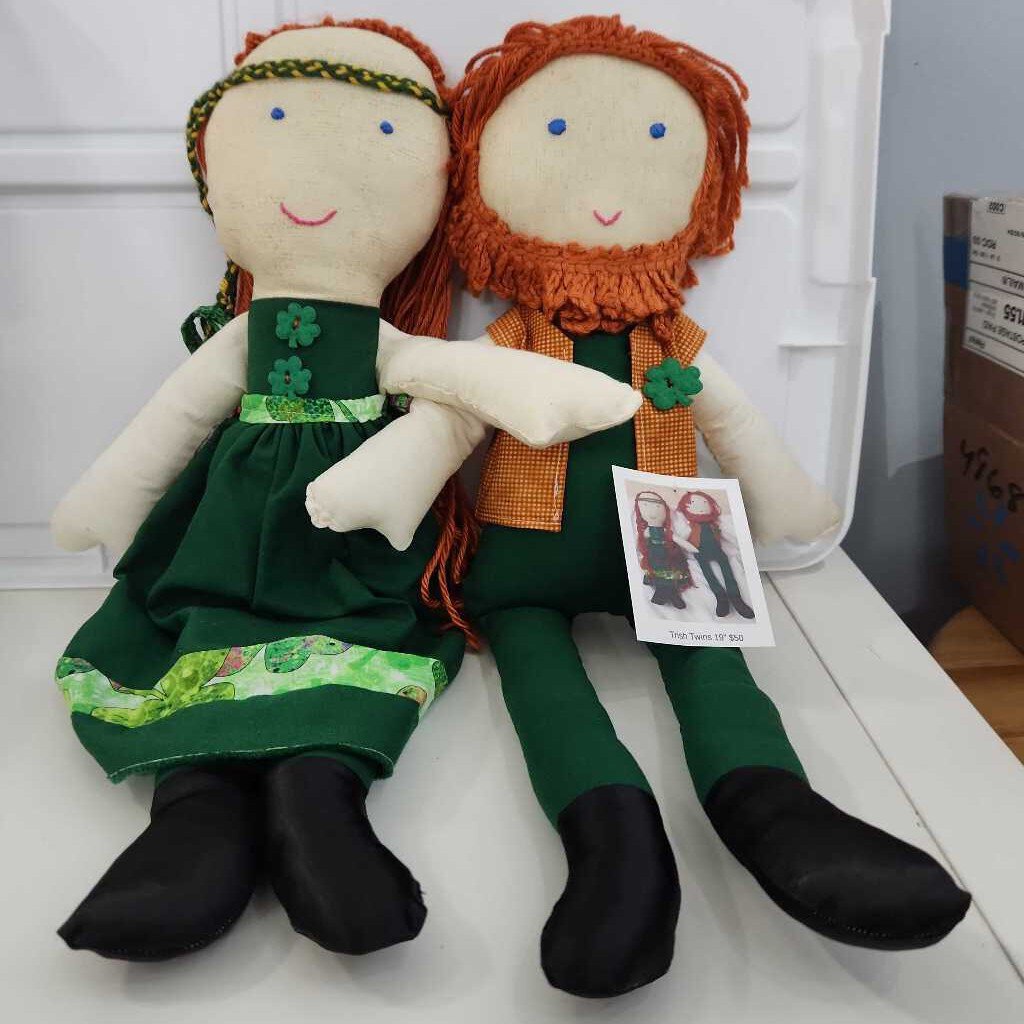 Soft Toys - St Pat Twins - Set of 2