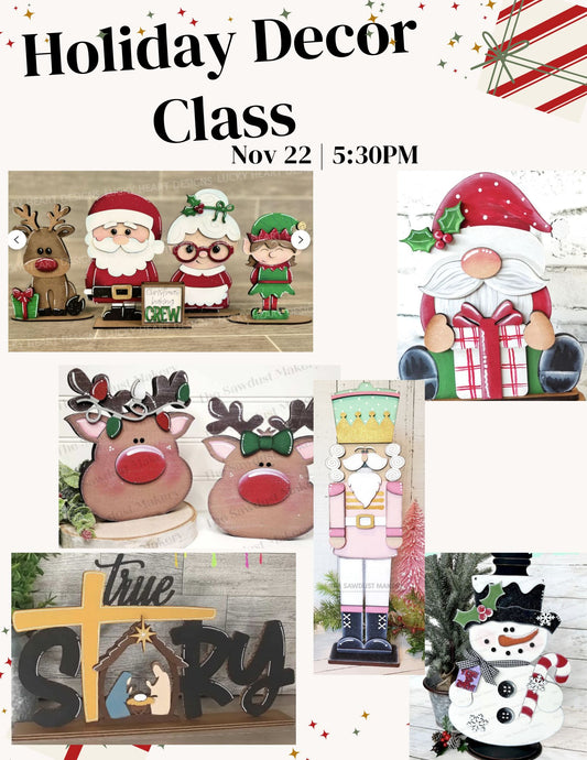 Holiday Shelf Sitter Class - Nov 22