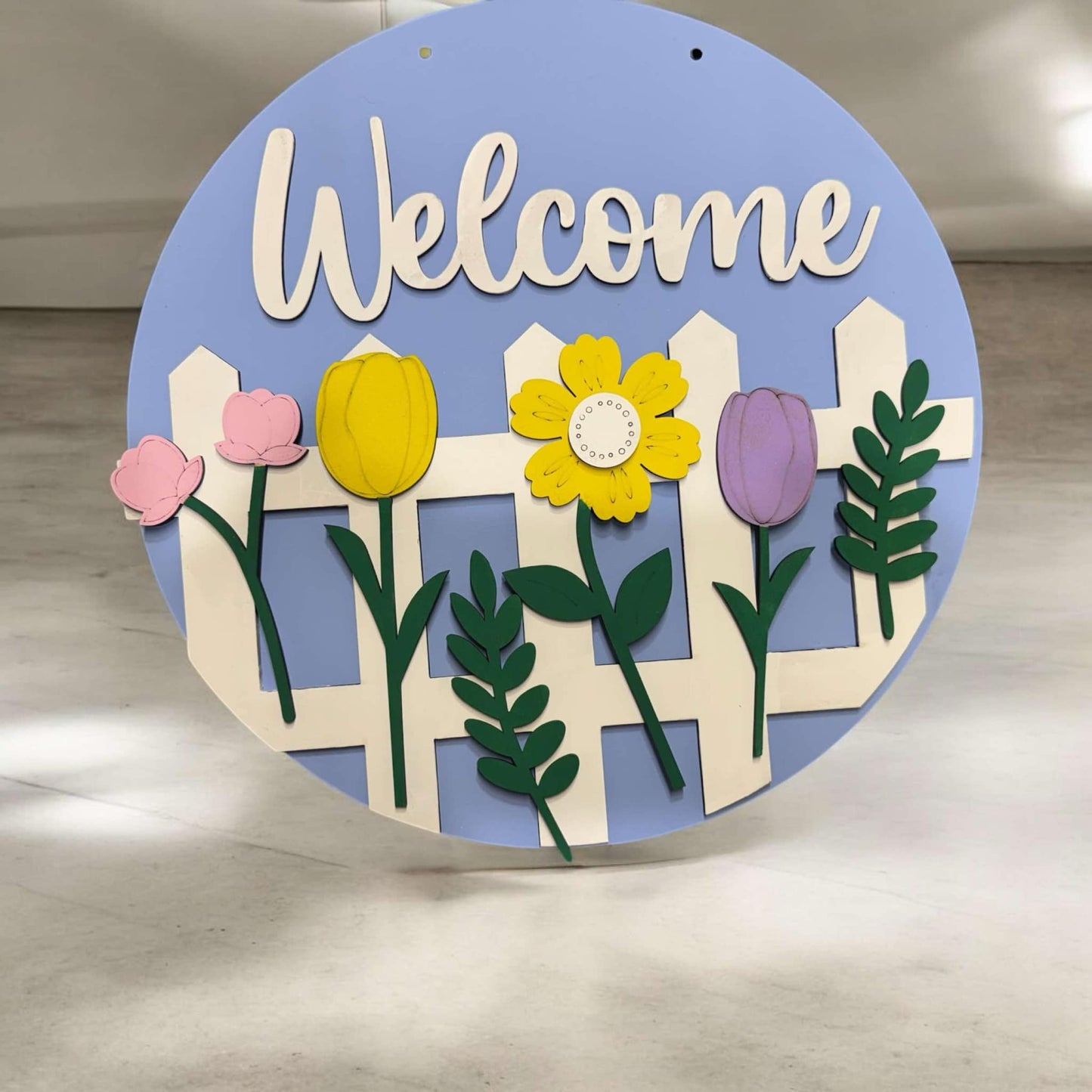 Spring Welcome Door Sign Class