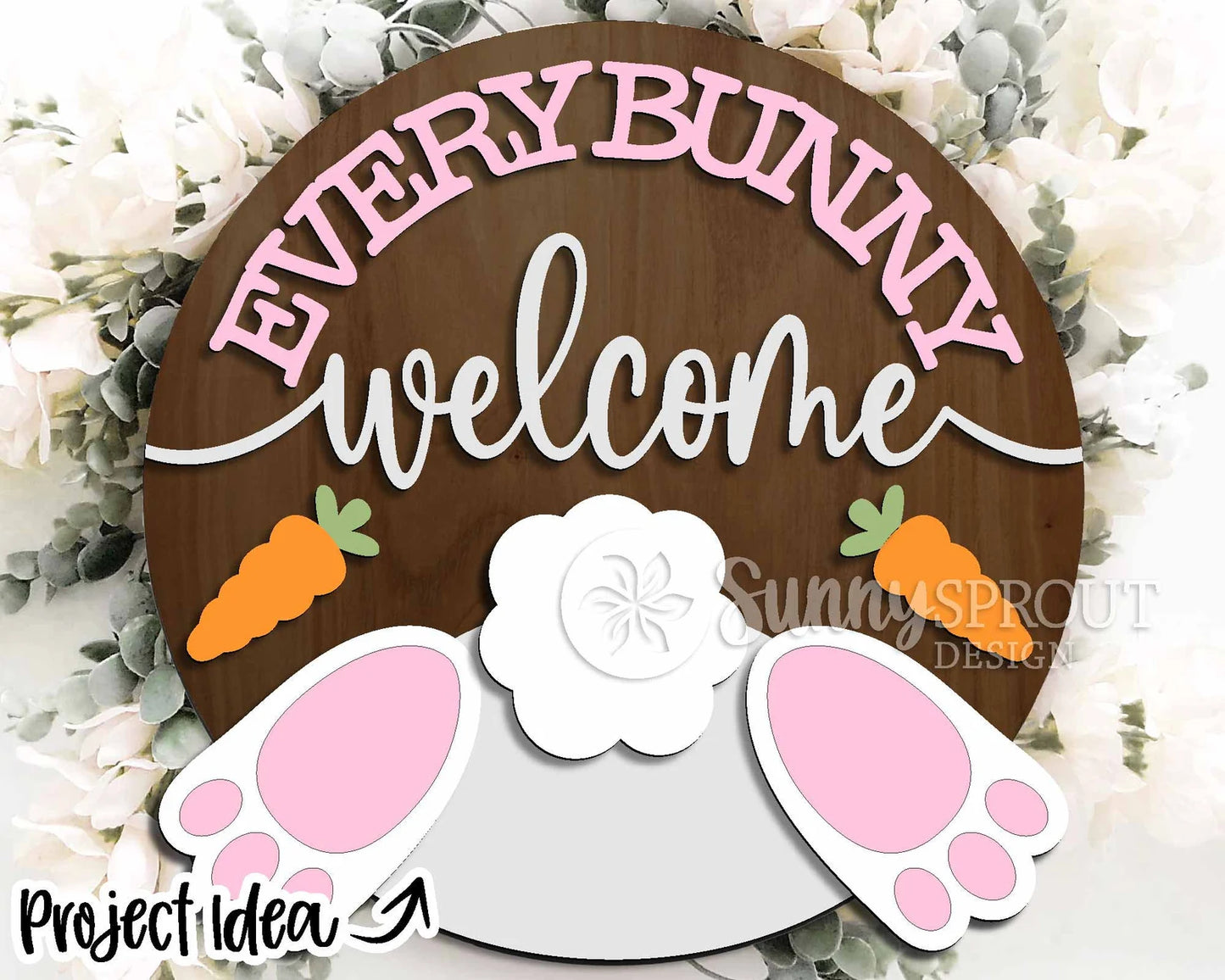 Everybunny Welcome Door Sign Class - April 4