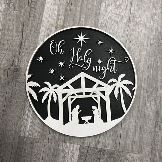 Oh Holy Night sign