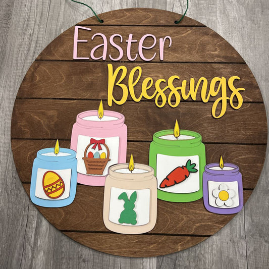 Easter Blessings Sign
