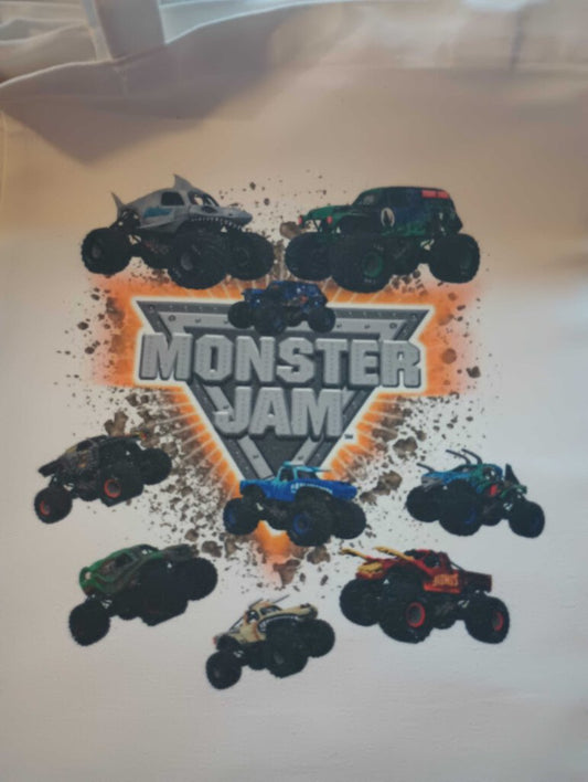 Monster truck Tote